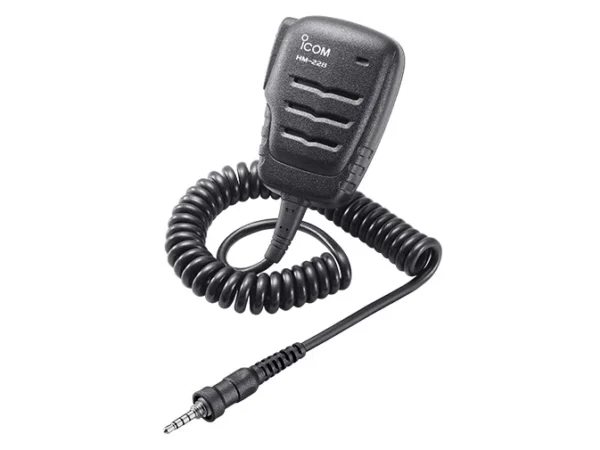 Icom HM228 Compact Waterproof Speaker Microphone