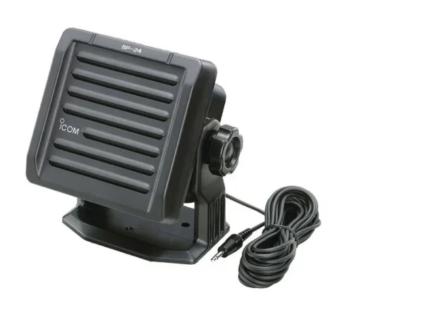 Icom SP-24 Black Remote Speaker - Image 1