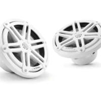 JL Audio M3 7.7in Coaxial Speakers White Sport Grille