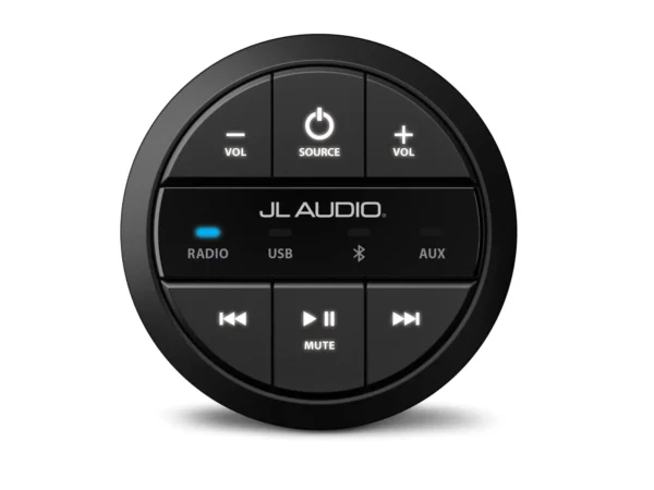 JL Audio MMR-20-BE Round Wired Remote for MediaMaster - Image 1