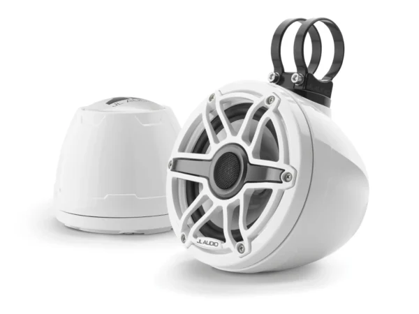 JL Audio M6 VeX 6.5in Enclosed System White Sport Grille