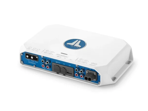 JL Audio MVi Marine Amplifier 4 Channel Full-Range 400 Watts 12v Integrated DSP - Image 1
