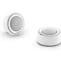 JL Audio M6 1in Component Tweeter White Mounting Cups and White Trim