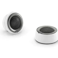 JL Audio M6 1in Component Tweeter White Mounting Cups and Gray Trim