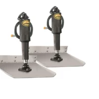 Lenco 12inx12in Standard Mount Trim Tab Kit 12v Requires Switch