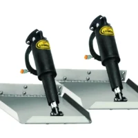 Lenco 9inx9in Edge Mount Trim Tab Kit 12v Requires Switch