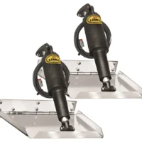 Lenco 9inx9in Performance Trim Tab Kit 12v Requires Switch