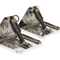 Lenco 12inx12in Heavy Duty Trim Tab Kit 12v Requires Switch