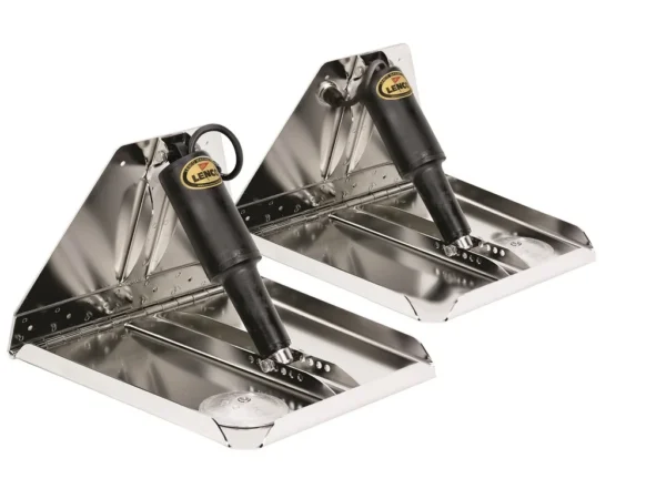 Lenco 14inx12in Heavy Duty Trim Tab Kit 12v Requires Switch