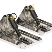 Lenco 16inx12in Heavy Duty Trim Tab Kit 12v Requires Switch