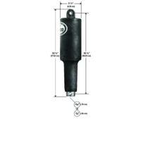 Lenco 2 1/4in Stroke XDS Actuator 5/16in x 3/8in 12v
