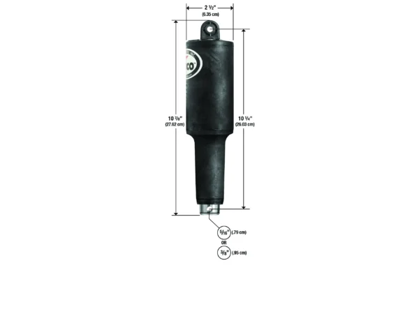 Lenco 2 1/4in Stroke XDS Actuator 5/16in x 3/8in 12v