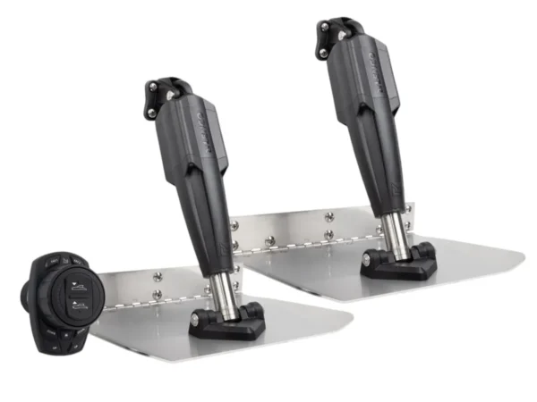 Lenco 9inx12in Standard Mount Trim Tab Kit 12v With Pro Control Assist