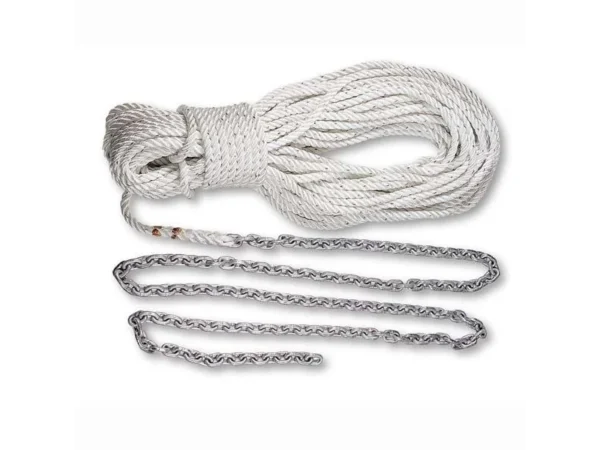Lewmar 5ft 1/4in G4 Chain W/100ft 1/2in Rope