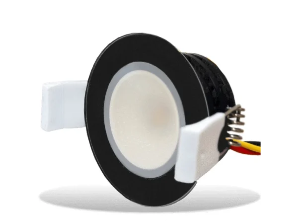 Lumishore LUX DL50 Courtesy Full Spectrum CRGBW 12/24vDC 5 Watt Black Bezel - Image 1