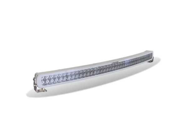 Lumishore 40in Curved Lightbar White LED, White Housing 12/24vDC - Image 1