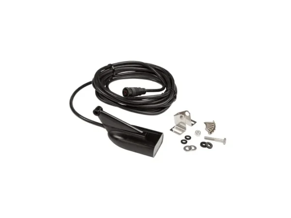 Lowrance 50/200/455/800KHZ Hdi Transom Mount Transducer 9-PIN - Image 1