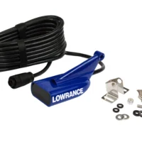Lowrance 83/200/455/800KHZ HDI Transom Mount Transducer 9-PIN