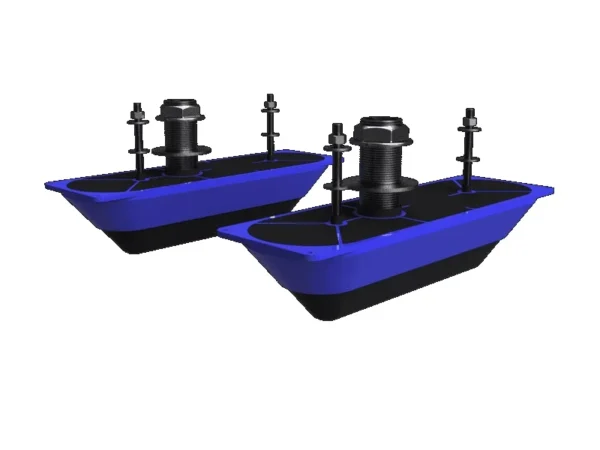 Lowrance Dual Stainless Steel TH For Structure Scan 3D - Image 1