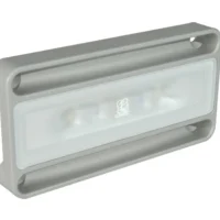 Lumitec Nevis2 Engine Room White/Red LEDLight Brushed Finish 12/24v