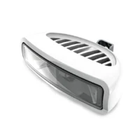 Lumitec Caprera3 Flood Light White/Blue LEDfts Dimmable Bracket Mount White 12/24v