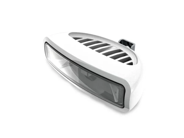 Lumitec Caprera3 Flood Light White/Blue LEDfts Dimmable Bracket Mount White 12/24v