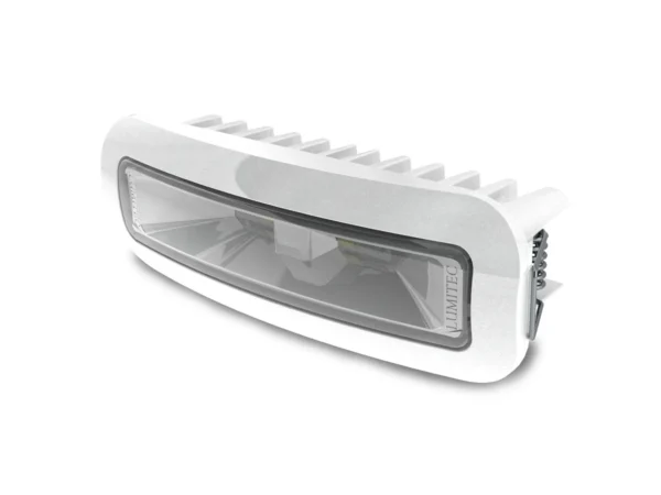 Lumitec Capri3 Flood Light White/Blue LEDfts Dimmable Flush Mount White 12/24v