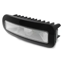 Lumitec Capri3 Flood Light White/Blue LEDfts Dimmable Flush Mount Black 12/24v