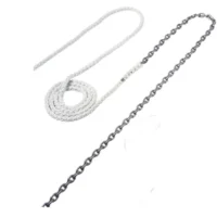 Maxwell 15ft of 1/4in HT Chain Splice to 150ft of 1/2in Nylon Brait Line
