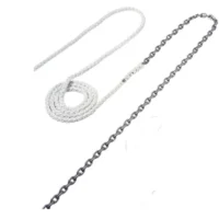 Maxwell 10ft of 1/4in HT Chain Splice to 300ft of 1/2in Nylon Brait Line