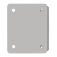 Minn Kota White Direct Mount Angle Bracket For Raptor