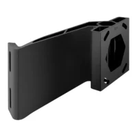 Minn Kota S54 Black Jack Plate Adapter for Raptor Starboard 5in Setback 4in Rise