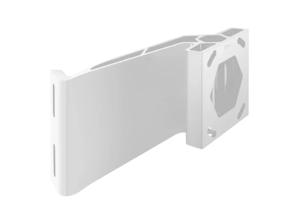 Minn Kota S54 White Jack Plate Adapter for Raptor Starboard 5in Setback 4in Rise