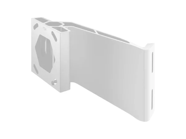 Minn Kota P54 White Jack Plate Adapter for Raptor Port 5in Setback 4in Rise