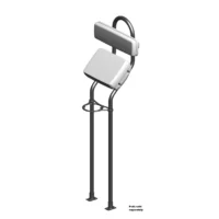 Navpod AG127 Angleguard 9.5in Wide 1.25in Tube Double Bend