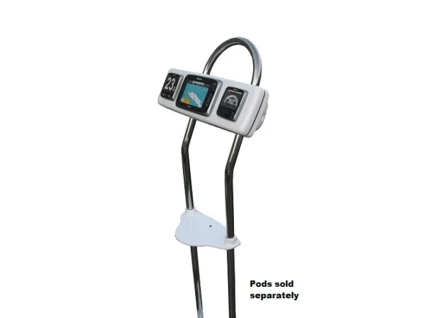 Navpod AG218 Angleguard 12in Wide 1.25in Tube Single Bend