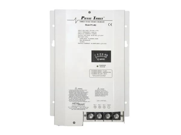 Newmar PT40U 12v 40AMP Charger 115/230V Input - Image 1