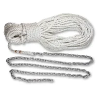 Powerwinch P10293 Anchor Rode 150ft 1/2in Rope 10ft 1/4in Chain