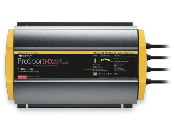 ProMariner ProSport HD 20 Gen4 20 Amp Battery Charger 12/24/36v 3 Bank 120v Input - Image 1