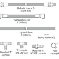 Raymarine A18127 Hose Kit For Verado Engines