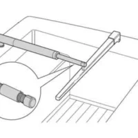 Raymarine 1in Pushrod Extensio