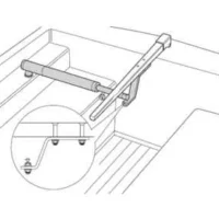 Raymarine 1in Tiller Bracket