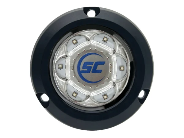 Shadow Caster SC2 Underwater LED Light Bimini Blue 12v Composite Surface Mount