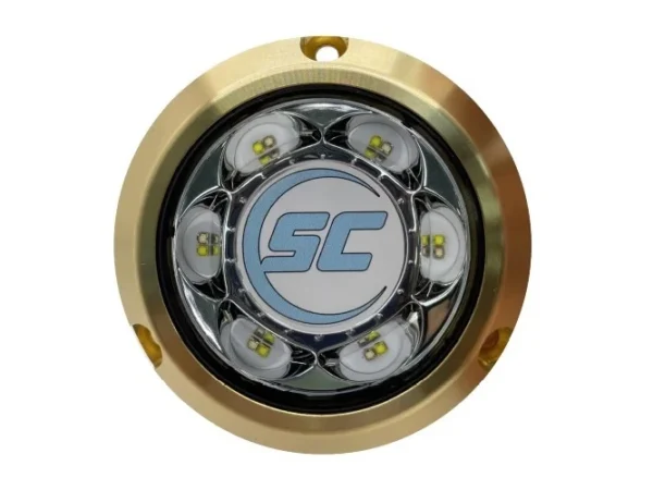 Shadow Caster SC3 Underwater LED Light Blue/White 12v Bronze Surface Mount