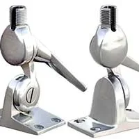 Shakespeare 5187 Stainless Steel Nutless 4WAY Ratchet Mnt