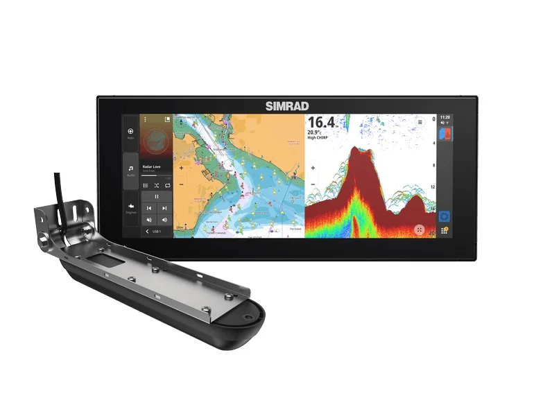SIM00016216001 Simrad NSX3012UW  12in MFD with Active Imaging Transducer - Image 1
