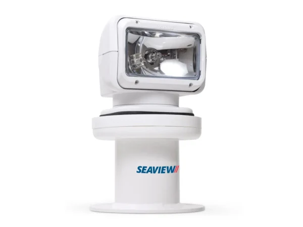Seaview 5in Searchlight Mount Vertical 8in Round Base