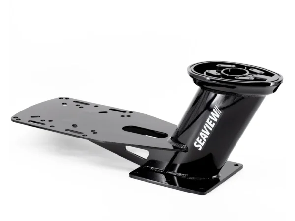 Seaview PMADM1M2BLK Dual Mount Aft Rake Requires Plate Black - Image 1