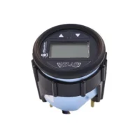 TH Marine Hydraulic Gauge Kit Fits Atlas 6,10,12 & 14in Jack Plates, Black Bezel
