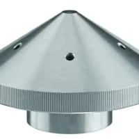 TH Marine G-Force Eliminator Clear Prop Nut For Minn Kota 35-70